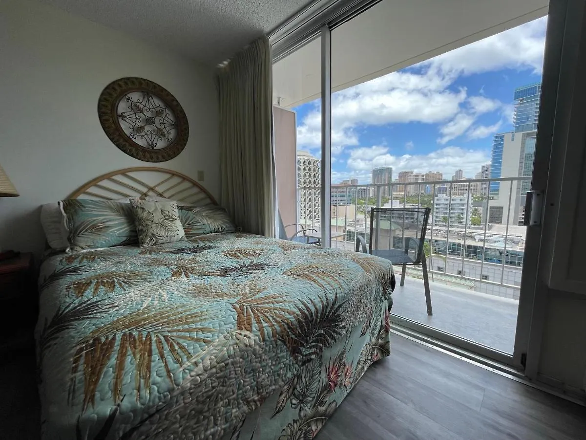 Tropical Studios at Marine Surf Waikiki: Beachfront Oasis with Full Kitchen Honolulu United States