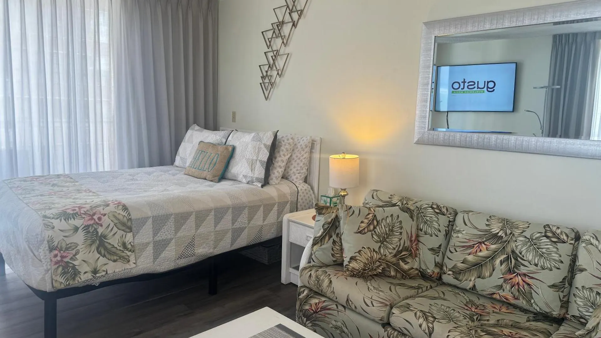 Tropical Studios at Marine Surf Waikiki: Beachfront Oasis with Full Kitchen Honolulu Apartment