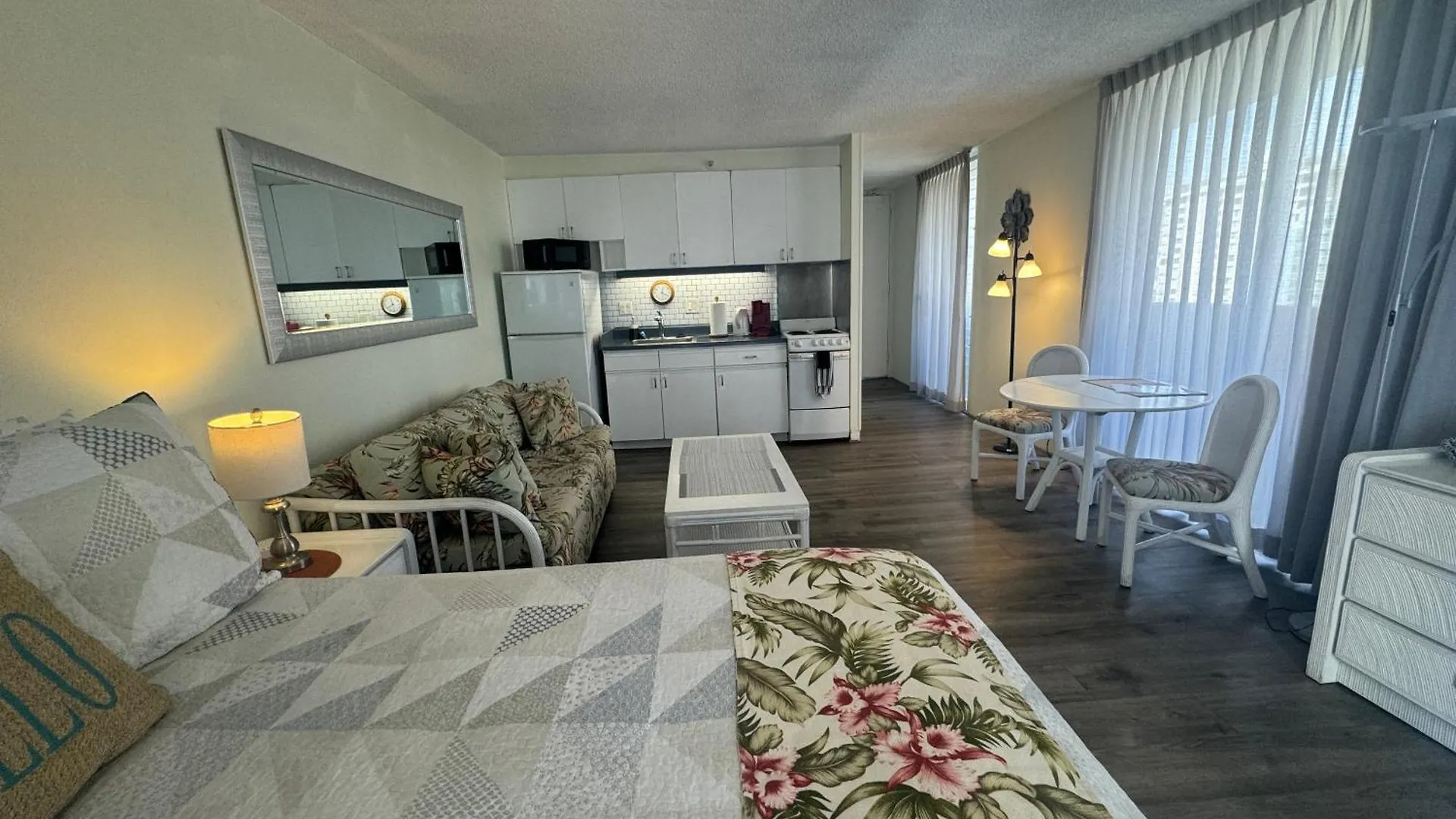 Tropical Studios at Marine Surf Waikiki: Beachfront Oasis with Full Kitchen Honolulu United States