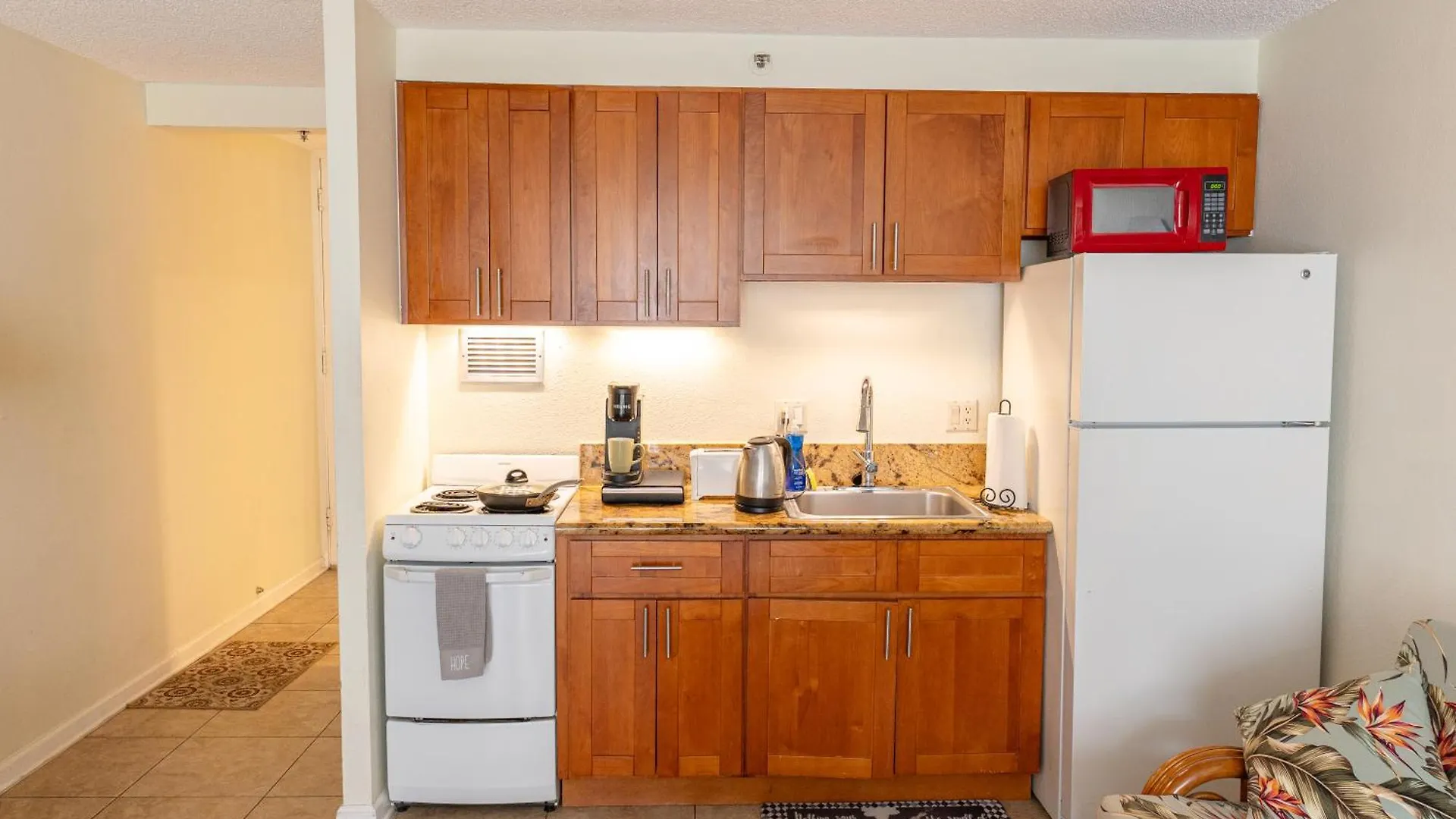 Tropical Studios at Marine Surf Waikiki: Beachfront Oasis with Full Kitchen Honolulu