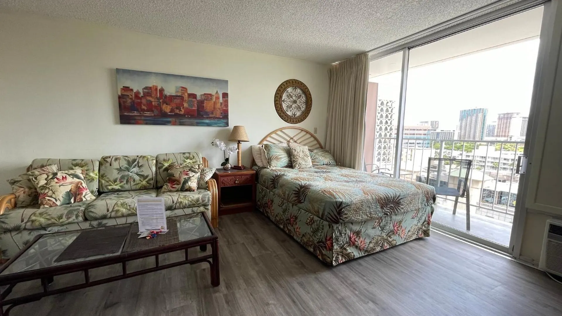 Tropical Studios at Marine Surf Waikiki: Beachfront Oasis with Full Kitchen Honolulu Apartment
